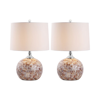 Nikki Shell Set of 2 Table Lamps