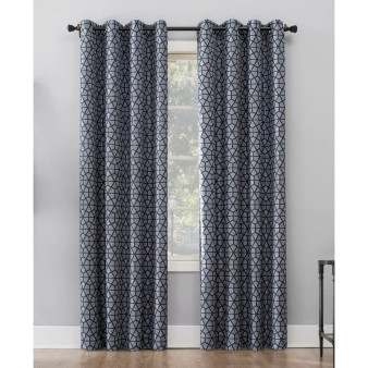 Verve 52" x 95" Mosaic Print Blackout Curtain Panel