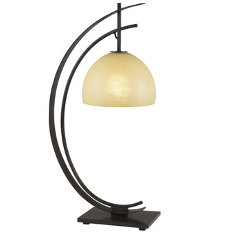 home by Pacific Coast Arc Orbit Bronze Table Lamp