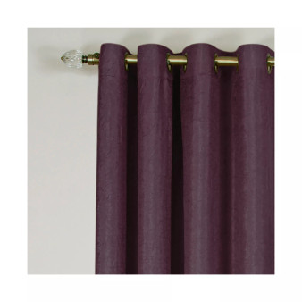 Taylor Lined Grommet Window Curtain Panel, 50x84