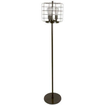 Indy Cage Industrial Floor Lamp