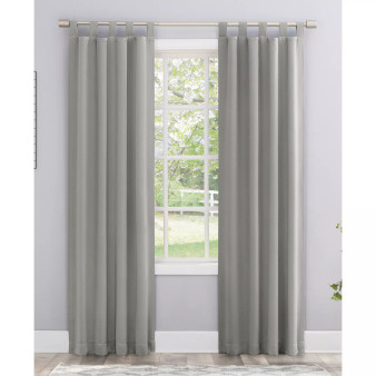 Preston Energy Saving Blackout Tab Top Curtain Panel, 84" L x 40" W