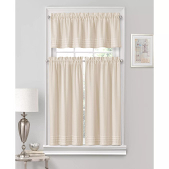 Vue Window Solutions Kingsbury 52'' x 36'' Pleated Tier Pair