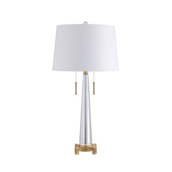 Zoe 2-Light Crystal Led Table Lamp