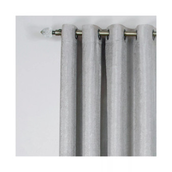 Taylor Lined Grommet Window Curtain Panel, 50x63