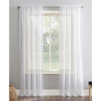 Erica Rod Pocket Curtain Panel, 51" x 120"