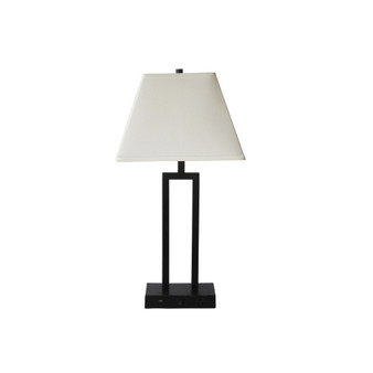 Tech-Friendly Table Lamp with USB Port