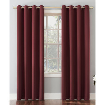 Saxon Energy Saving Blackout Grommet Curtain Panel, 95" L x 54" W