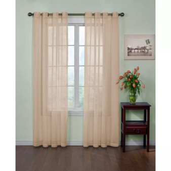 Curtainfresh Grommet Voile 59" x 84"  Panel