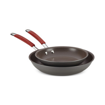 Cucina Hard-Anodized 9.25" & 11.5" Skillet Set