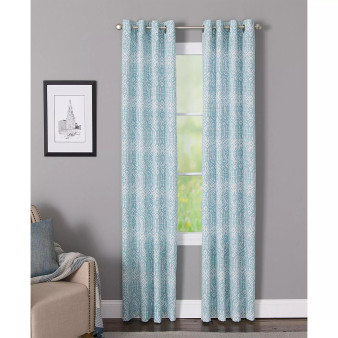 Indira 50" x 63" Printed Curtain Panel