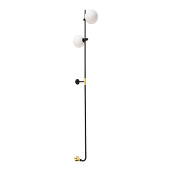 Equinox LED Modern Sconce Lamp with Glass Globe Shades