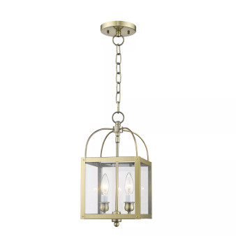Milford 2-Light Convertible Mini Pendant/Ceiling Mount
