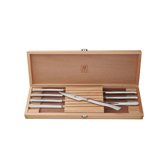 J.A. Henckels TWIN® Gourmet 8-Piece Stainless Steak Knife Set