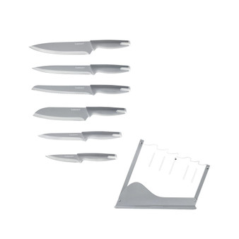 7-Pc. Colored Cap Cutlery Set