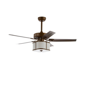 Edith 52" 3-Light, Wood Led Ceiling Fan with Remote