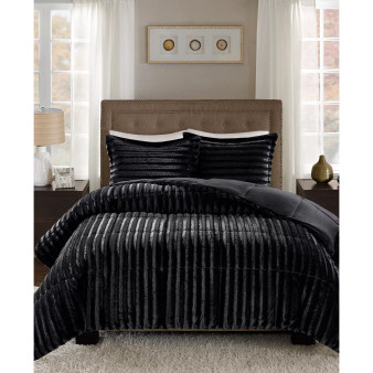 Duke Reversible 3-Pc. Comforter Set, King/California King