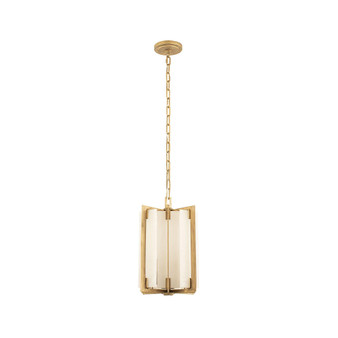 Orleans 4-Light Pendant in Distressed Gold
