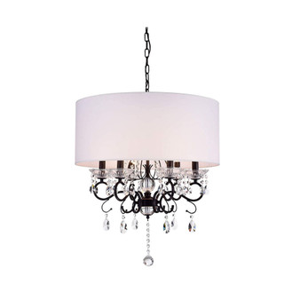 Ninian 25" 6-Light Indoor Chandelier with Light Kit