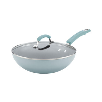 Hard Enamel 11" Covered Stir Fry