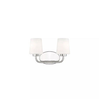 Capra 2-Light Bathroom Vanity Light (15" W x 9"H)