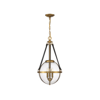 Bozeman 3-Light Pendant in Warm Brass