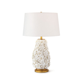 Southern Living Alice Porcelain Flower Table Lamp
