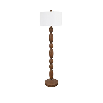 Evolution by Collection Madeline Resin Wood Floor Lamp