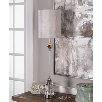 Gallo Nickel Buffet Lamp