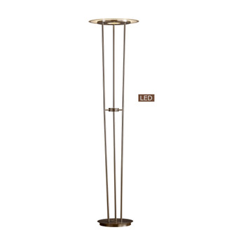 Luciano 72" LED 40W Torchiere Floor Lamp Touch Dimmer