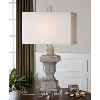 San Marcello Blue Glaze Lamp