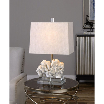 Coral Sculpture Table Lamp
