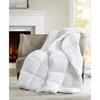 Signature Dobby Cotton Down Alternative Comforter, Full/Queen