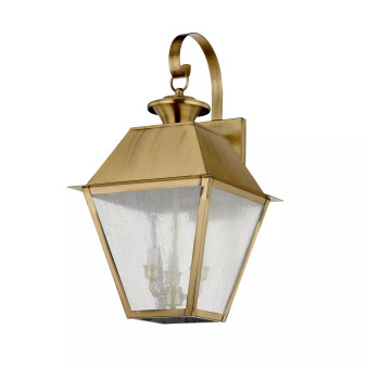 Mansfield 3-Light Outdoor Wall Lantern