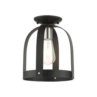 Stoneridge 1 Light Petite Semi Flush