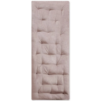 Edelia Poly Chenille Lounge Floor Pillow Cushion, 27"x74"