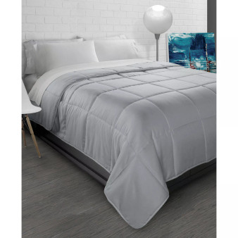 All-Season Soft Brushed Microfiber Down-Alternative Comforter - King