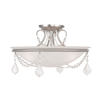 Chesterfield and Pennington 3-Light Flush Mount