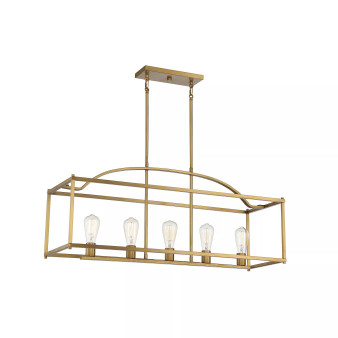 Palladian 5-Light Linear Chandelier