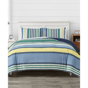Dover Reversible 2-Piece Comforter Set, Twin