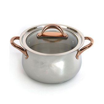 Ouro Casserole with Glass Lid, 10"