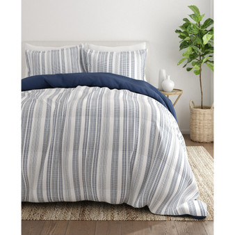 Home Collection Premium Down Alternative Farmhouse Dreams Reversible Comforter Set, Full/Queen