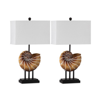 Set of 2 Nautilus Table Lamps
