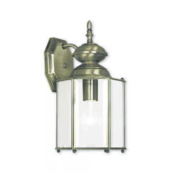 Classic 1-Light Outdoor 13" Wall Lantern