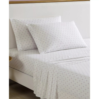 3 Piece Ribbon Pinstripe Sheet Set, Twin