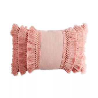 12" x 18" Fringe Decorative Pillow