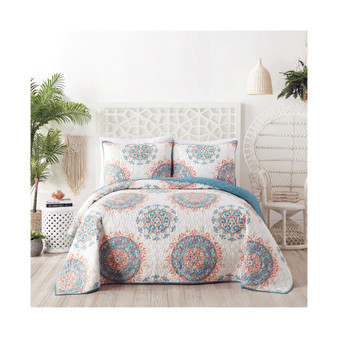 Pompeii 3-Piece Quilt Set, Full/Queen