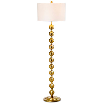 Reflections Gold-Tone Floor Lamp