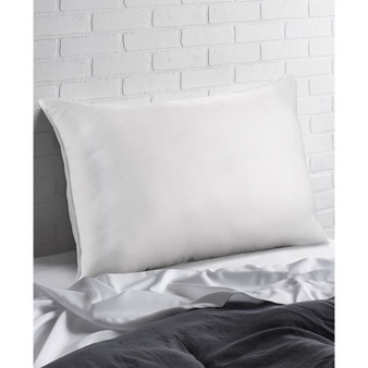 Signature Plush Allergy-Resistant Soft Density Stomach Sleeper Down Alternative Pillow, Standard
