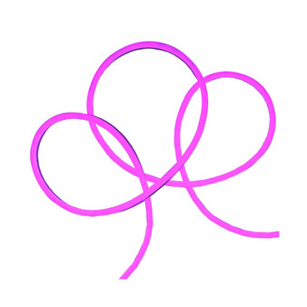 50' LED Commercial Grade Purple Neon Style Flexible Christmas Rope Lights